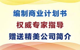 上海商業計劃書價格、型號規格與財務咨詢全解析